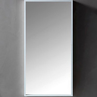 Зеркало Abber Stein AS6640L 60х110 см, цвет белый от Водопад  фото 1