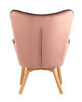 Кресло Stool Group Манго, велюр, розовый от Водопад  фото 5