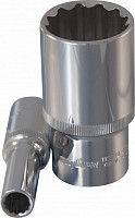 Головка торцевая Ombra 112217 глубокая 12-гранная 1/2"DR, 17 мм от Водопад  фото 1