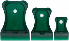 Шпатели Курс 06881, мягкий пластик, 40/60/80 мм, набор 3 шт., цветные от Водопад  фото 1