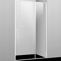 Душевая дверь WasserKRAFT Rhin 44S05 1200х2000, прозрачное стекло, профиль белый от Водопад  фото 1