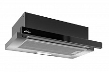 Кухонная вытяжка ELIKOR Интегра GLASS 60Н-400-В2Д нерж/стекло черное R от Водопад  фото 1